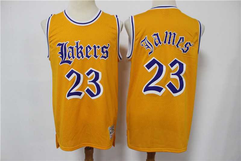 Lakers 23 Lebron James Yellow Faded Swingman Jersey,We sell and wholesale Lakers 23 Lebron James Yellow Faded Swingman Jersey on line form chian!